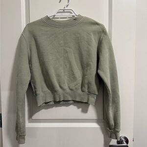 TNA Olive Green Crew Neck Sweater